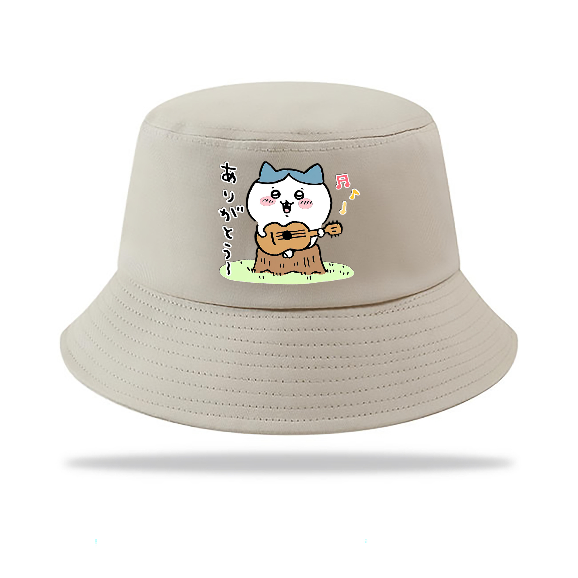 （画像用） ちいかわ ハチワレ Chii-kawa hachiware アウトドア日除けバケットハット